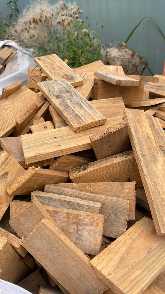 Haardhout kachelhout, Tuin en Terras, Haardhout, Blokken, Overige houtsoorten, Minder dan 3 m³, Ophalen