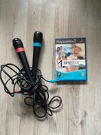 Singstar Pop Hits PS2 - Compleet!, Spelcomputers en Games, Muziek, Gebruikt, 2 spelers, Eén computer