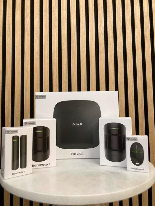 AJAX Hub 2 Kit 2x MotionProtect alarmsysteem alarm, Doe-het-zelf en Verbouw, Alarmsystemen, Nieuw, Compleet systeem, Beweging