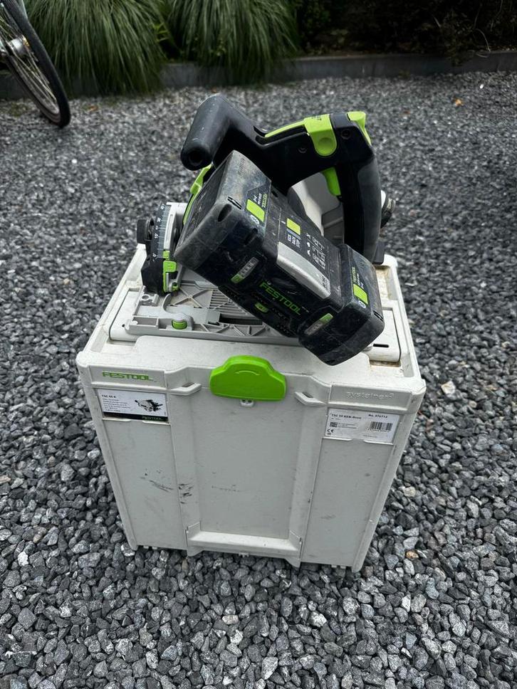 Festool Accu Invalzaag TSC 55 KEB, Doe-het-zelf en Verbouw, Gereedschap | Zaagmachines, Gebruikt, Invalzaag, 600 tot 1200 watt