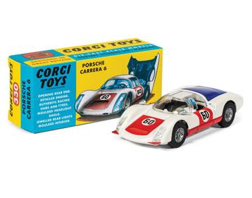 Porsche Carrera 6 rood / wit schaal 1/43 CORGI NEW RT33001 beschikbaar voor biedingen