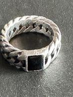Buddah to Buddah  RING CHAIN STEEN ONYX maat 19, Ophalen of Verzenden, Zo goed als nieuw, 19 tot 20, Zilver
