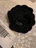 Chanel Broches zwart.., Sieraden, Tassen en Uiterlijk, Broches, Ophalen, Zo goed als nieuw, Zwart, Overige materialen