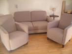 Bankstel ruime 2zits bank + 2 x stoel de zelfde stof., Huis en Inrichting, Banken | Bankstellen, Ophalen, Gebruikt, 150 tot 200 cm