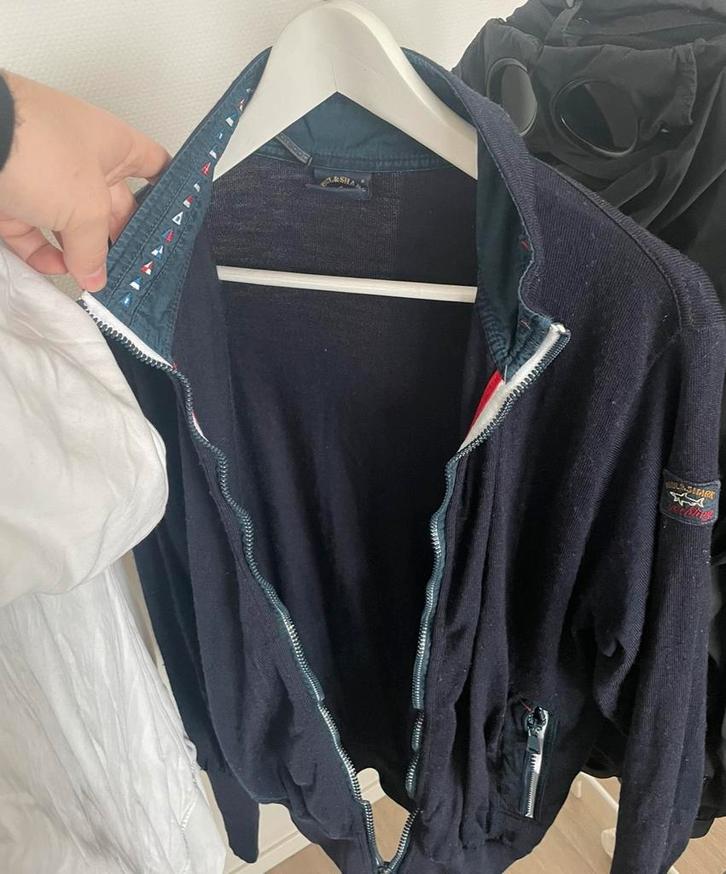 Paul & Shark vest, maat M, Kleding | Heren, Jassen | Zomer, Zo goed als nieuw, Maat 52/54 (L), Blauw, Ophalen of Verzenden