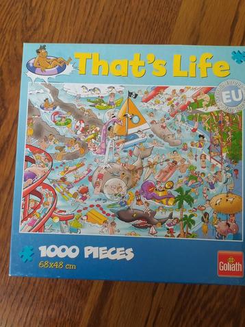 That's Life puzzel 1000 stukjes nr. 71418 Waterworld beschikbaar voor biedingen