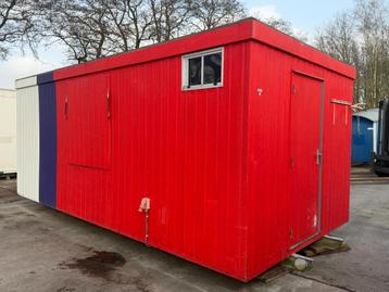 Metalen kantoorunit bouwkeet keet 63 L12 beschikbaar voor biedingen