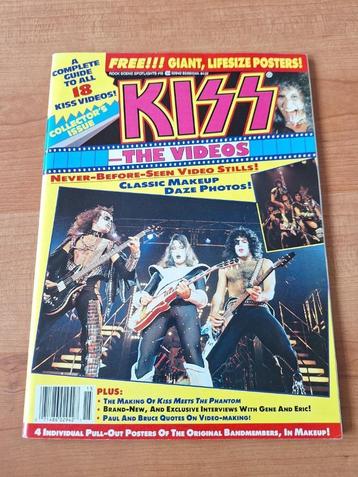 Kiss magazine special The Videos 1990 met posters beschikbaar voor biedingen