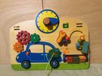 Houten activiteitenbord/speelbord auto/baby speelgoed box, Kinderen en Baby's, Speelgoed | Houten speelgoed, Ophalen of Verzenden
