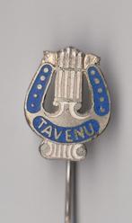 Den Haag Tavenu Harmonie emaille speldje, Verzamelen, Speldjes, Pins en Buttons, Gebruikt, Niet vindbaar, Niet vindbaar, Speldje of Pin