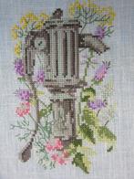 Borduurwerk Versierde Waterpomp., Hobby en Vrije tijd, Borduren en Borduurmachines, Ophalen of Verzenden, Gebruikt, Handborduren