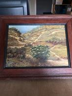 Schilderij Landschap 1953 j de haan, Antiek en Kunst, Ophalen