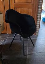 Kuipstoel velvet zwart, Ophalen, Zwart, Zo goed als nieuw, Eén