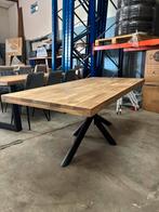 Mango houten eettafel 180 x 90 cm, Huis en Inrichting, Tafels | Eettafels, Zo goed als nieuw, 150 tot 200 cm, Rechthoekig, 50 tot 100 cm