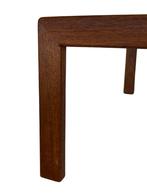 Vintage salontafel palissander coffee table 70's design, Gebruikt, 100 tot 150 cm, Vintage salontafel, Minder dan 50 cm