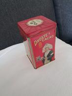 Droste cacao blik, uitgegeven in 1988, 7x7x12cm, Ophalen of Verzenden, Gebruikt, Overige, Droste