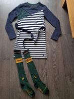 Jurk en Kousen  Nobell  - 134/140  jusa17, Kinderen en Baby's, Kinderkleding | Maat 134, Nobell, Meisje, Ophalen of Verzenden