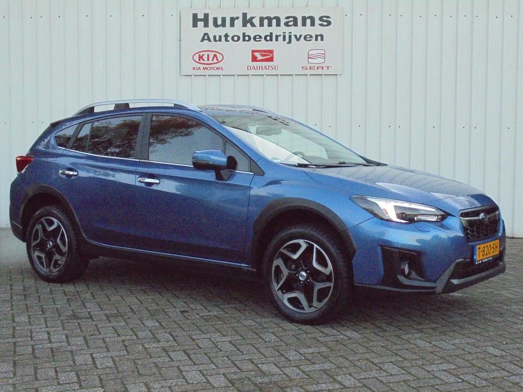 Subaru Xv 2.0i AUTOMAAT 1e EIGENAAR PREMIUM 35.681 KM !, Auto's, Subaru, Automaat, Blauw, Leder en Stof, 75 €/maand