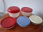 Tupperware ruimtekom  2x 2liter 3x 600 ml, Ophalen of Verzenden, Gebruikt