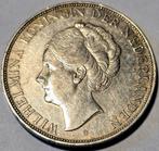 Nederland 2½ Gulden 1939 - Wilhelmina Zilver, Zilver, Ophalen of Verzenden, Koningin Wilhelmina, Losse munt