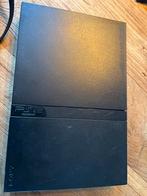 PlayStation 2 Slim Zwart + Controller, Gebruikt, Zwart, Ophalen of Verzenden, Met 1 controller