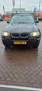 BMW X3 2.5 I AUT 2006 Zwart, Auto's, Automaat, 1800 kg, Zwart, Vierwielaandrijving