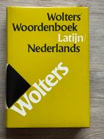 Wolters’ woordenboek Latijn/Nederland, Boeken, Woordenboeken, Ophalen of Verzenden, Zo goed als nieuw, Overige uitgevers, Latijn