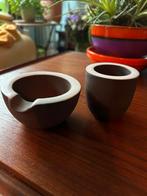 Ravelli 2 stuks gaaf keramiek, Antiek en Kunst, Antiek | Keramiek en Aardewerk, Ophalen of Verzenden