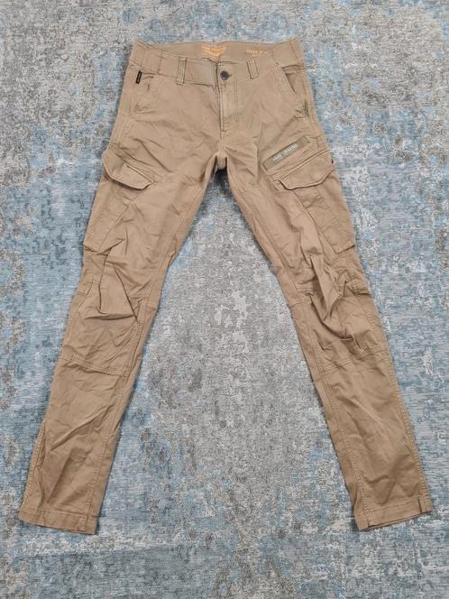 PME Nordrop Cargo W30 L34 Tapered STRETCH Bronno3034, Kleding | Heren, Broeken en Pantalons, Zo goed als nieuw, Maat 48/50 (M)