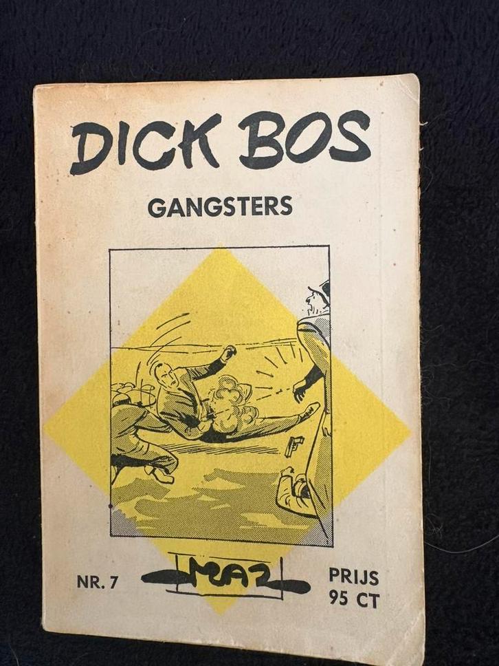 Dick Bos lage ruitserie !!!, Boeken, Stripboeken, Zo goed als nieuw, Eén stripboek, Ophalen of Verzenden