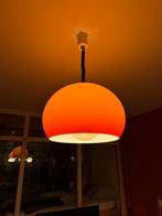 Vintage Harvey Guzzini Hanglamp Oranje Space Age, Kunststof, Gebruikt, Vintage Space Age, Ophalen of Verzenden