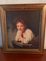 Meisje in het venster van Rembrandt. Replica, Antiek en Kunst, Ophalen of Verzenden