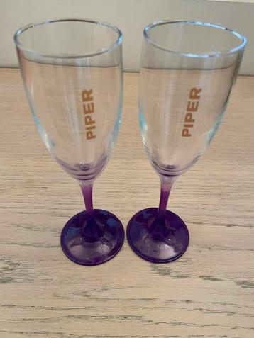 Piper Champagne Glazen - Set van 2 beschikbaar voor biedingen