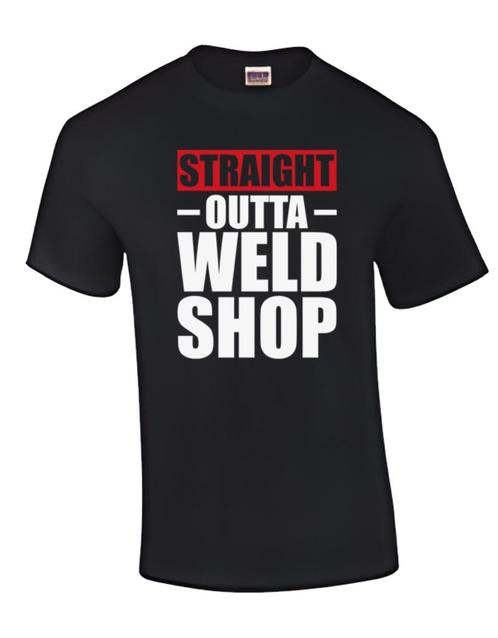 T-Shirt Welder, Kleding | Heren, T-shirts, Nieuw, Maat 56/58 (XL), Zwart, Ophalen of Verzenden