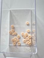 Lichtbruine katsuki kralen, Hobby en Vrije tijd, Kralen en Sieraden maken, Verzenden, Nieuw, Kraal