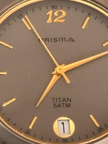 Prisma titan 5 atm heren horloge beschikbaar voor biedingen