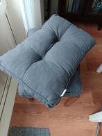 2 Loungekussens Florance Grijs - Zo Goed Als Nieuw, Huis en Inrichting, Ophalen of Verzenden, Zo goed als nieuw, Grijs, Rechthoekig