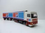 DAF 95  '' Pepsi Cola ''  Lion Car, Ophalen of Verzenden, Zo goed als nieuw, Bus of Vrachtwagen, Lion Toys