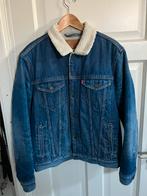 Levi’s denim trucker jacket M, Ophalen of Verzenden, Zo goed als nieuw, Blauw