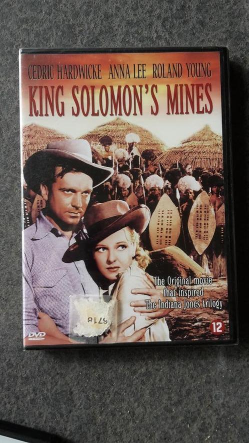DVD King Solomon's Mines 1937 nieuw in de verpakking, Cd's en Dvd's, Dvd's | Klassiekers, Nieuw in verpakking, Actie en Avontuur