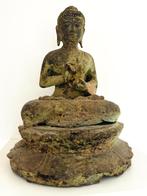 Bronzen Buddha, Ophalen of Verzenden, Brons