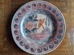 Vintage Decoratief Bord met Vogelmotief, Ophalen of Verzenden