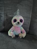 Ty knuffel, luiaard met hoorn, Cooper, Kinderen en Baby's, Speelgoed | Knuffels en Pluche, Ophalen of Verzenden, Zo goed als nieuw