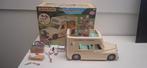 Sylvanian families camper inclusief doos, Ophalen of Verzenden, Zo goed als nieuw, Jongen of Meisje
