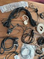 Diverse audio, stroom, telefoon etc kabels, Ophalen, Gebruikt, Minder dan 2 meter, Overige kabels