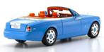 Kyosho 1:18 Rolls-Royce Phantom Drophead Coupé 2007 Light Bl, Hobby en Vrije tijd, Modelauto's | 1:18, Ophalen of Verzenden, Nieuw