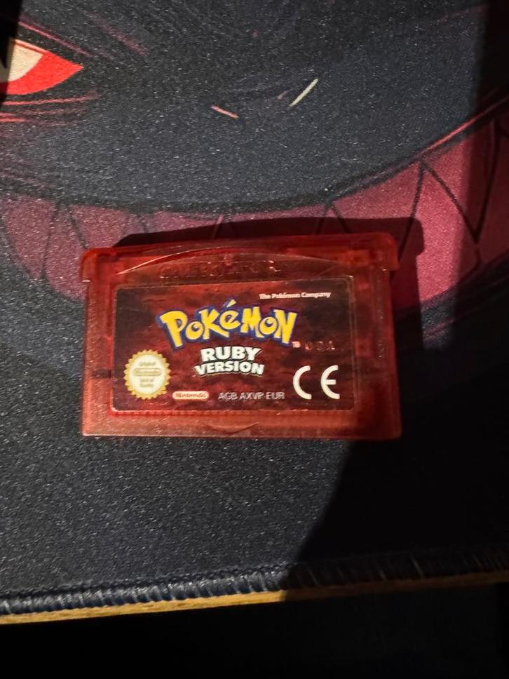 Pokemon Ruby - Game Boy Advance, Spelcomputers en Games, Games | Nintendo Game Boy, Gebruikt, Role Playing Game (Rpg), 1 speler