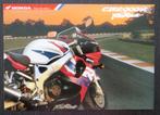Folder Honda CBR 900 RR FireBlade - 1996 (Nederlands), Verzenden, Honda