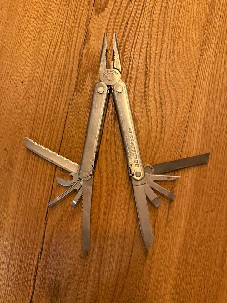 Leatherman Core, Caravans en Kamperen, Kampeergereedschap, Gebruikt, Ophalen of Verzenden