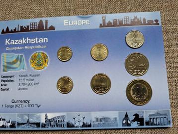 Muntset Kazachstan tenge UNC  beschikbaar voor biedingen